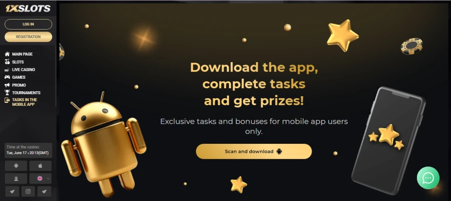 1xslots casino